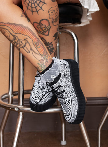 Droopy x T.U.K. Footwear | Tattoo Creepers