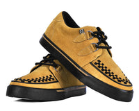 Mustard Suede Creeper Sneaker