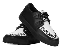 Black & White D-Ring Sneaker