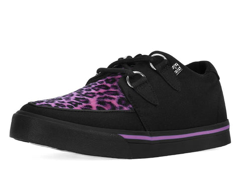 Black & Pink Leopard Sneaker