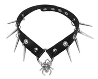 Spiked Spider Choker