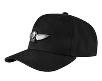 Black T.U.K. Wing Pin Hat