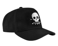 Black Skull Logo Hat