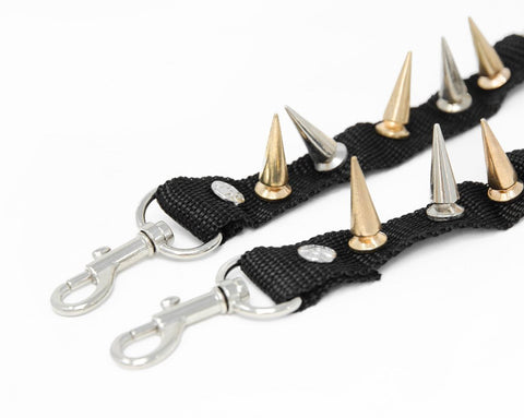 Silver & Gold Spike Bondage Shoe Strap (Copy)