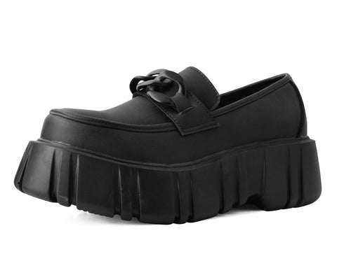 Black TUKskin™ Anarchic Airship Chain Loafer