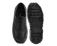 Black TUKskin™ Anarchic Airship Brogue