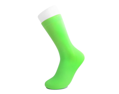 Green Knee-High Nylon Mesh Sock