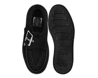 Black Suede Buckle Viva Mondo Creeper