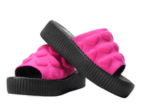 Pink Puff Heart Mondo Sandal