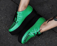 Green Metallic Viva Mondo Creeper