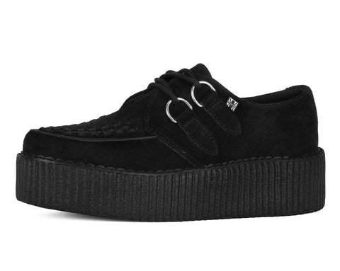 Black Suede Viva Mondo Creepers