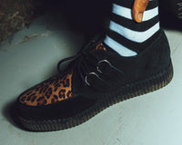 Black & Leopard Viva Low Creeper