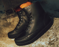 Black TUKskin™ 7-Eye Viva Low Boot