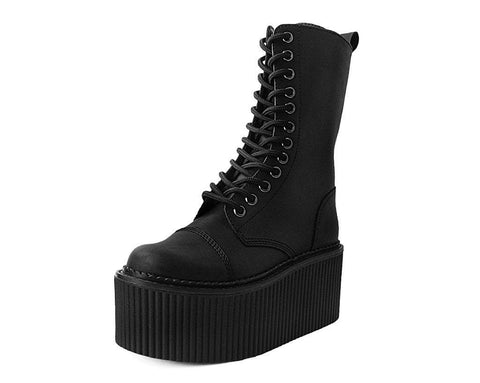 Black 12-Eye Casbah Stratocreeper Boot