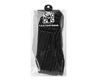 Black Lettuce Trim Lace Sock