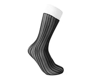 Black Lettuce Trim Lace Sock