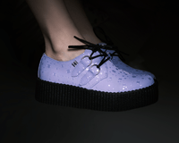 Lilac Raindrop D-Ring Mondo Creeper