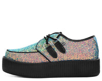 Rainbow Glitter Viva Mondo Creeper 