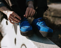 Blue Suede Viva Mondo Creeper 