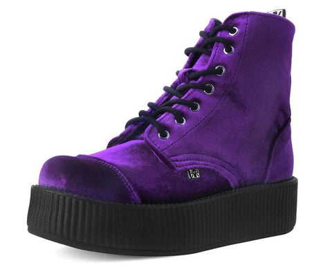 Violet Velvet Viva Mondo Boot 