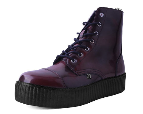 Burguny Rub Off TUKskin™ 7-Eye Boot