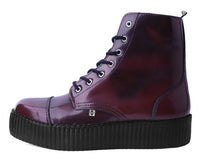 Burguny Rub Off TUKskin™ 7-Eye Boot