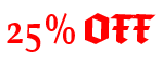 25% Off